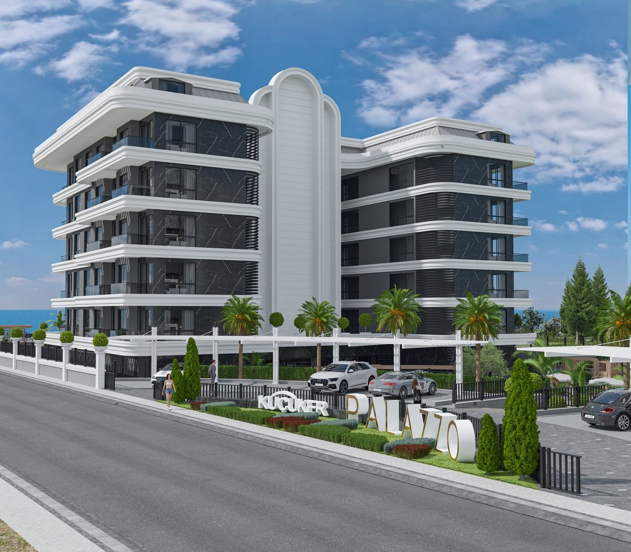 Penthouse in Kestel, Türkei, 103 m² - Foto 3