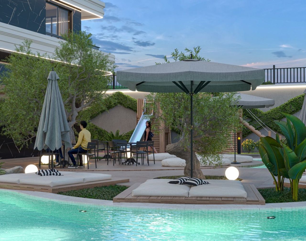 Penthouse in Kestel, Türkei, 103 m² - Foto 5