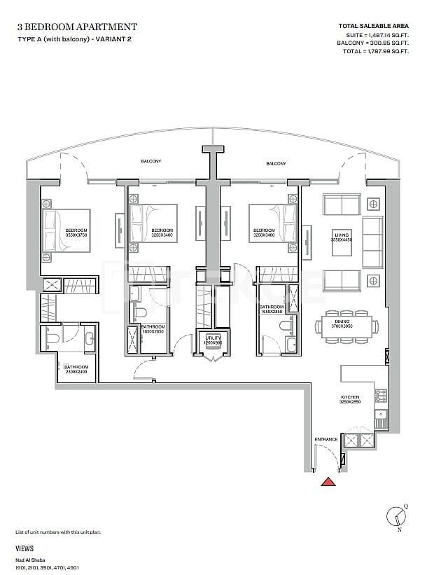 Apartment Meydan, VAE, 63 m² - Foto 9