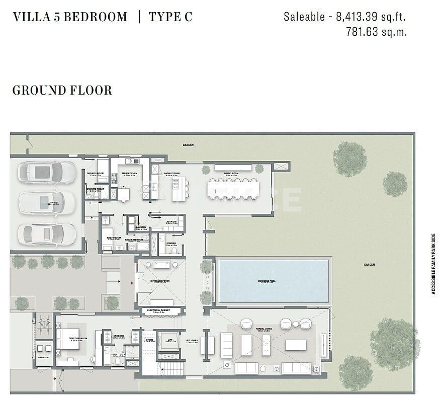 Villa Meydan, EAU, 1 623 m² - imagen 13