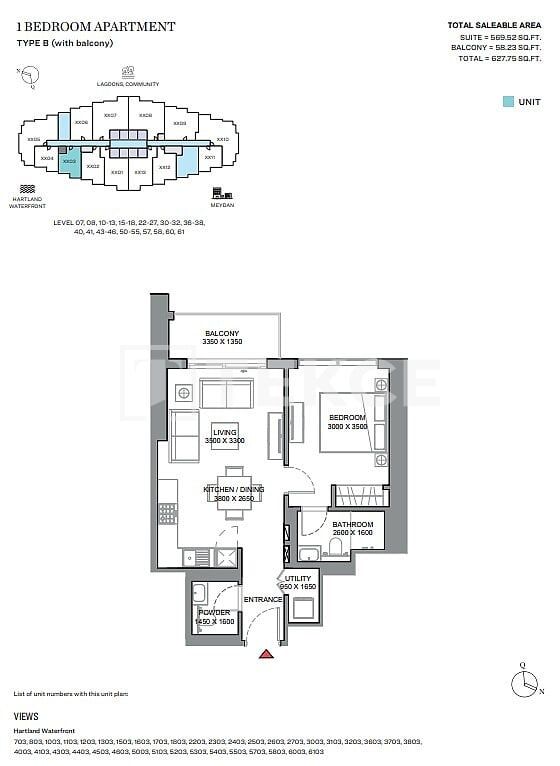 Apartment Meydan, UAE, 65 m² - picture 14