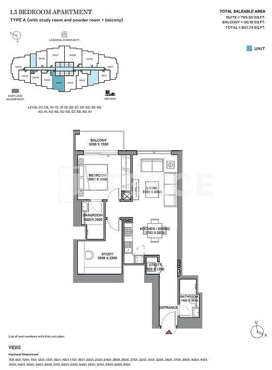 Apartment Meydan, UAE, 65 m² - picture 15