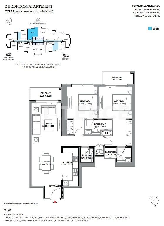 Apartment Meydan, UAE, 65 m² - picture 17