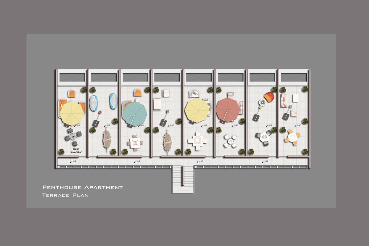 Flat in Esentepe, Cyprus, 43 m² - picture 15