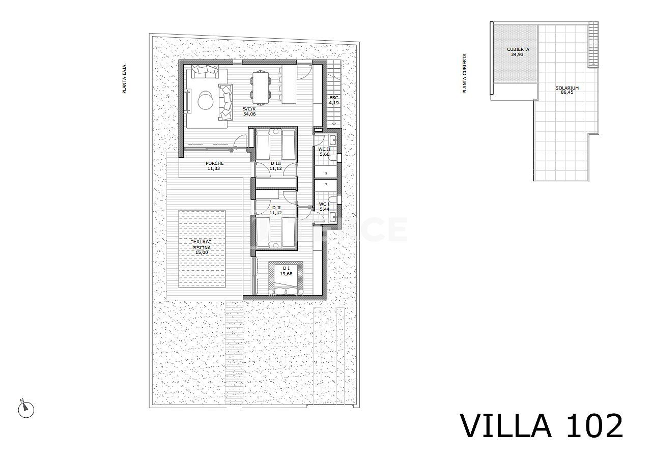 Villa in San Miguel de Salinas, Spain, 107 m² - picture 12