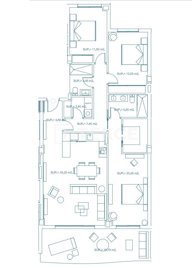 Attico a Mijas, Spagna, 115 m² - foto 9