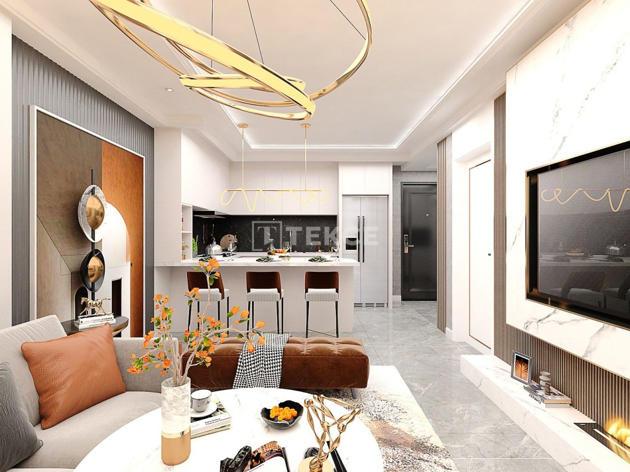 Apartamento en Alanya, Turquia, 58 m² - imagen 19
