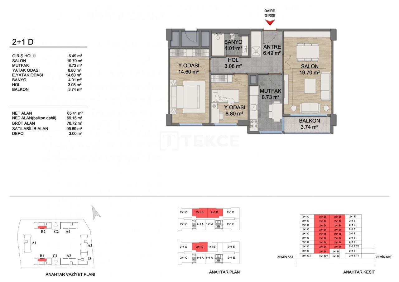 Apartamento en Başakşehir, Turquia, 255 m² - imagen 17