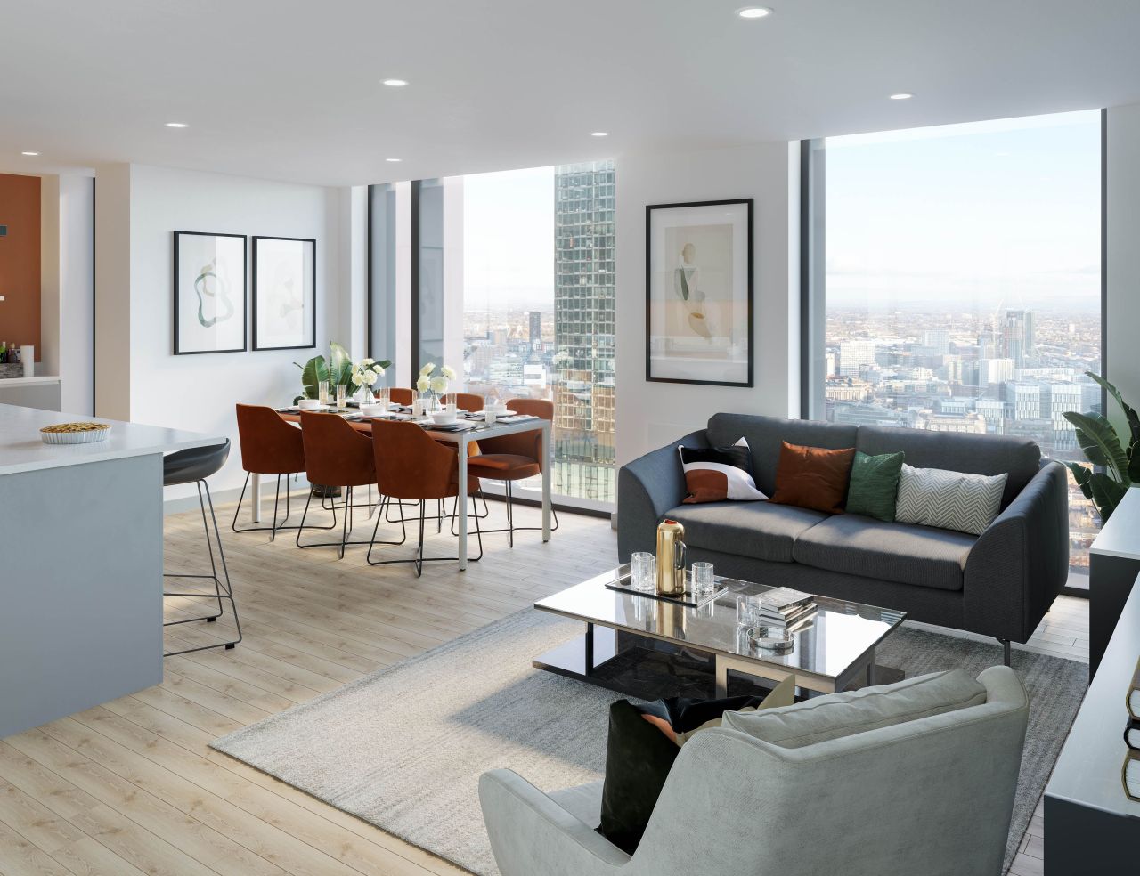 Appartamenti a Manchester, Regno Unito, 53 m² - foto 3