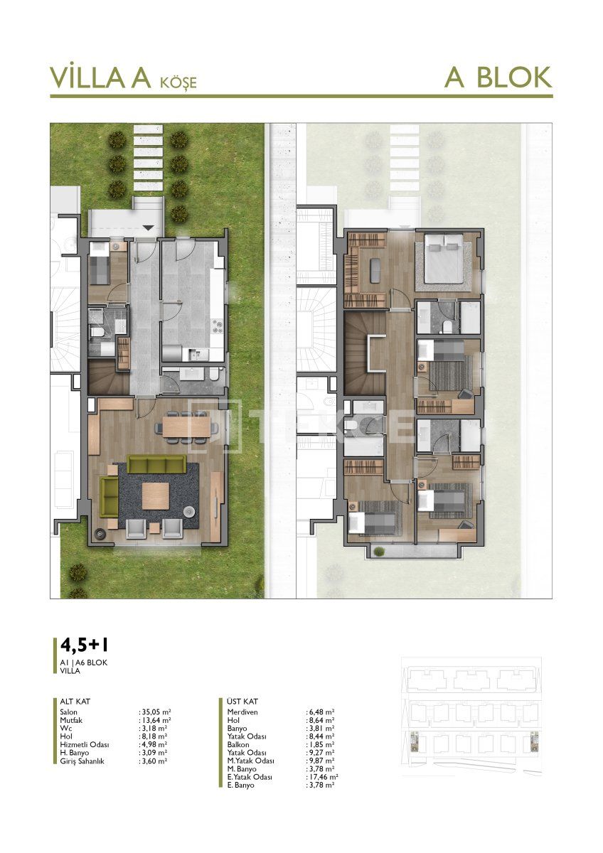 Villa en Başakşehir, Turquia, 216 m² - imagen 7