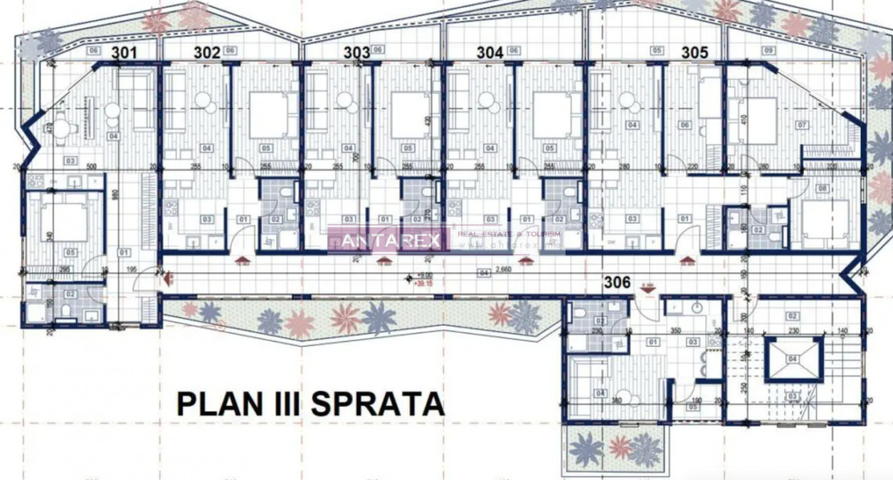 Appartamenti a Rafailovici, Montenegro, 26 m² - foto 8