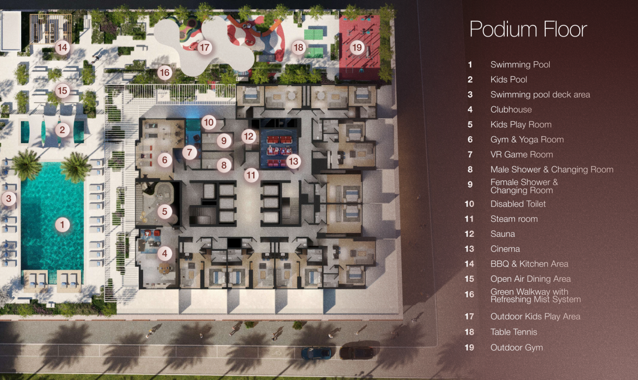 Wohnung in Dubai, VAE, 30 m² - Foto 8