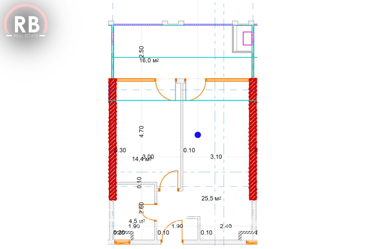 Appartamento a Batumi, Georgia, 62.3 m² - foto 6