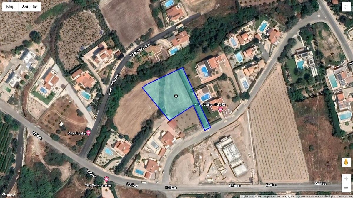 Terrain à Paphos, Chypre, 1 979 m² - image 1