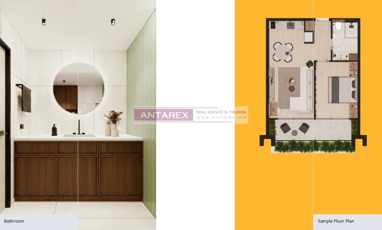 Appartement à Kumbor, Monténégro, 48.5 m² - image 4