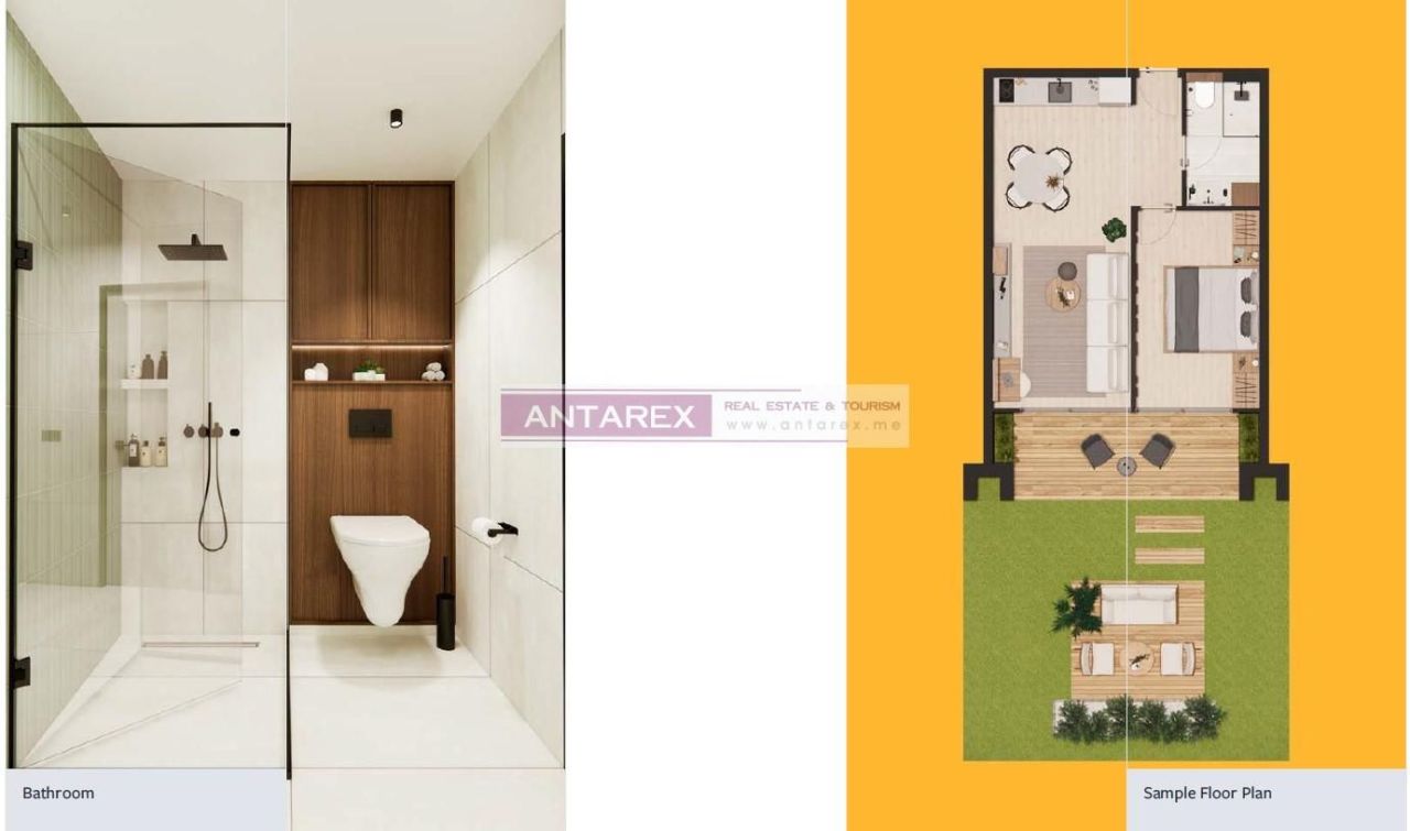 Appartement à Kumbor, Monténégro, 48.5 m² - image 8