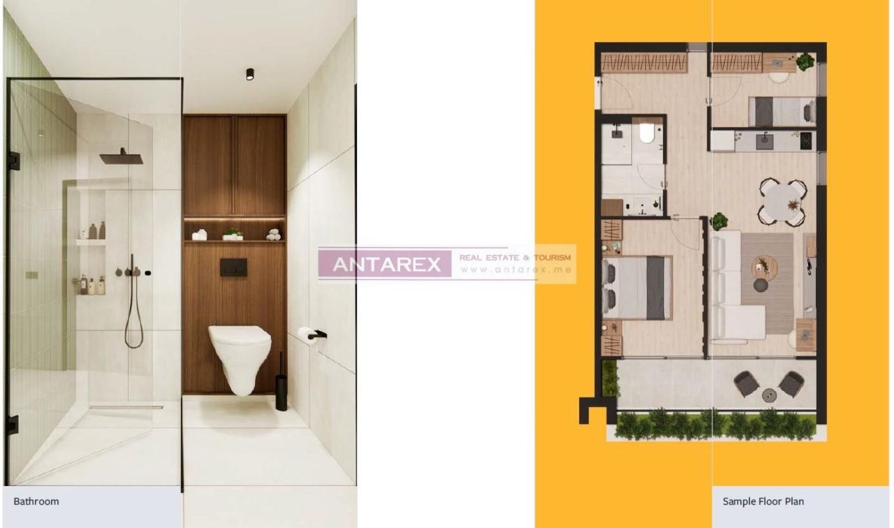 Appartement à Kumbor, Monténégro, 48.5 m² - image 11