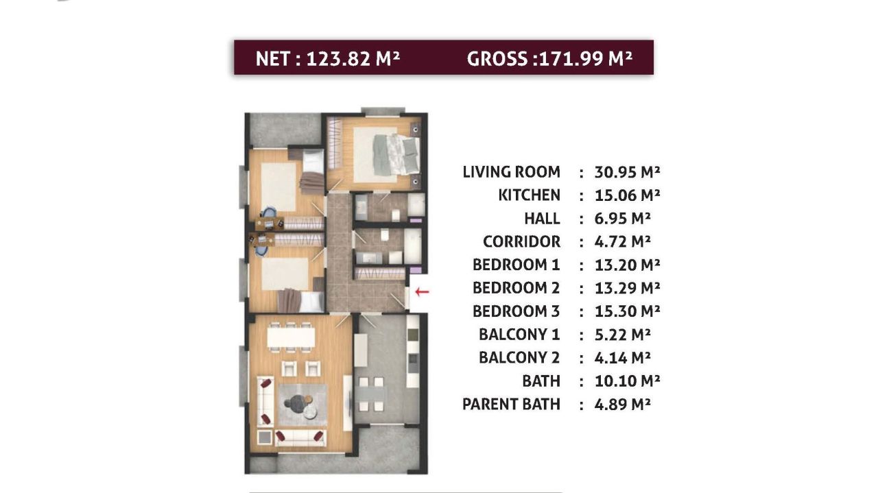 Appartamento a Esenyurt, Turchia, 113 m² - foto 10