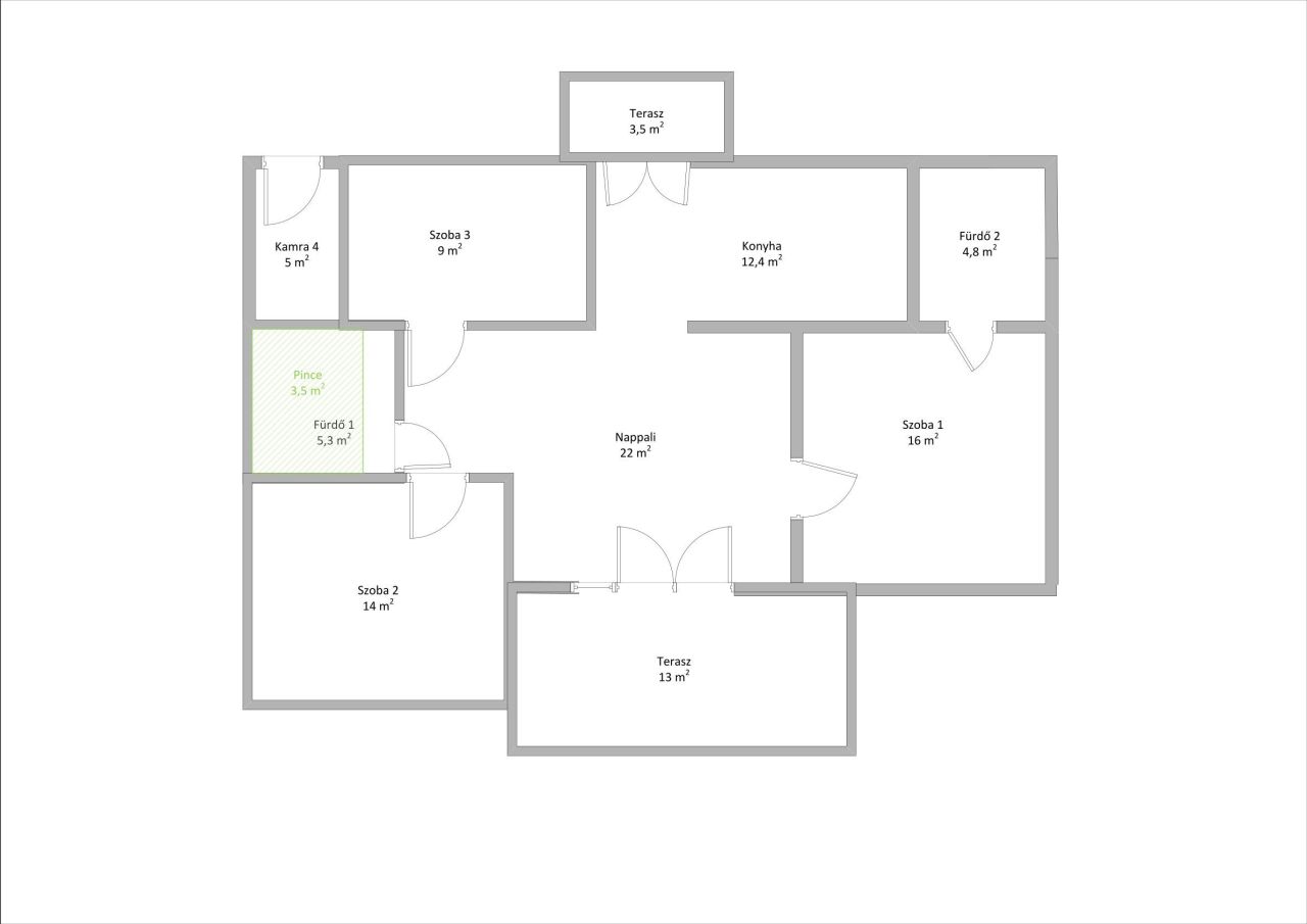 Casa a Siofok, Ungheria, 187 m² - foto 3