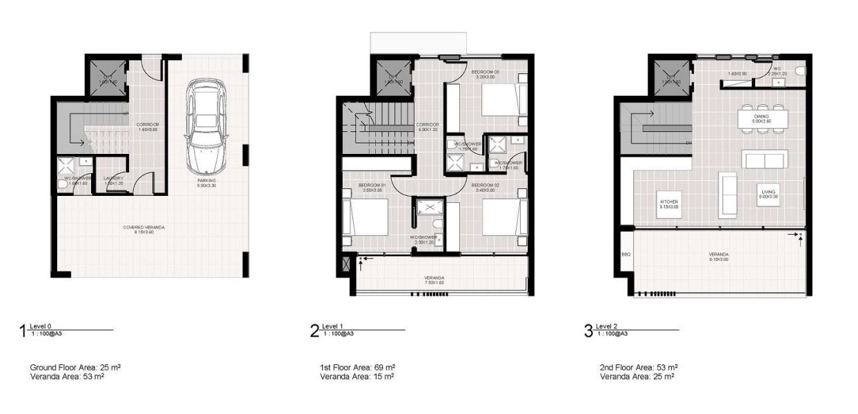 Townhouse a Chlorakas, Cipro, 180 m² - foto 10