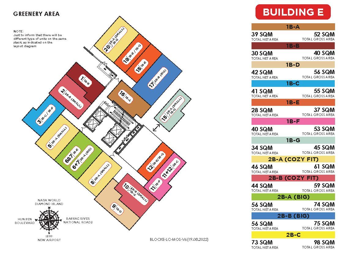 Apartment in Phnom Penh, Cambodia, 49 m² - picture 8