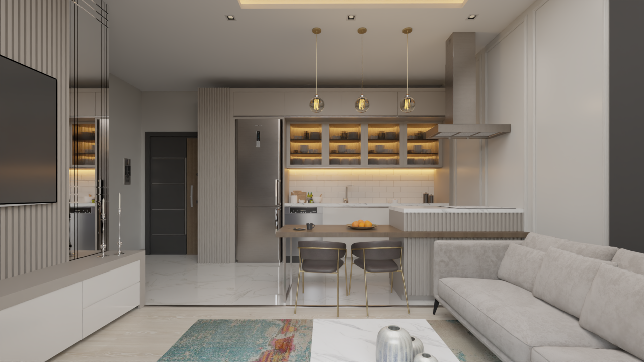 Piso en Mersin, Turquia, 68 m² - imagen 1