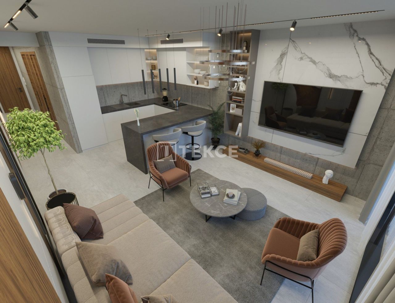 Penthouse in Kyrenia, Zypern, 82 m² - Foto 17