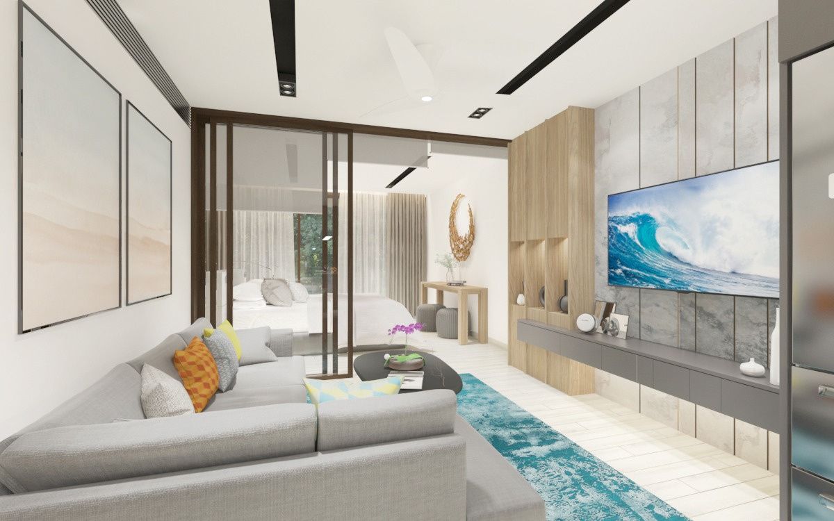 Wohnung in Phuket, Thailand, 63 m² - Foto 1