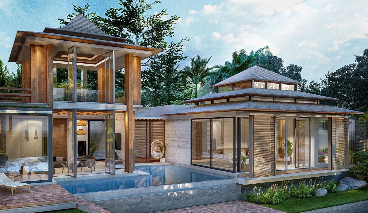 Casa en Phuket, Tailandia, 341 m² - imagen 1