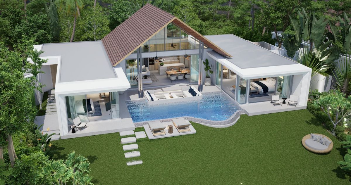 Casa en Phuket, Tailandia, 342 m² - imagen 1