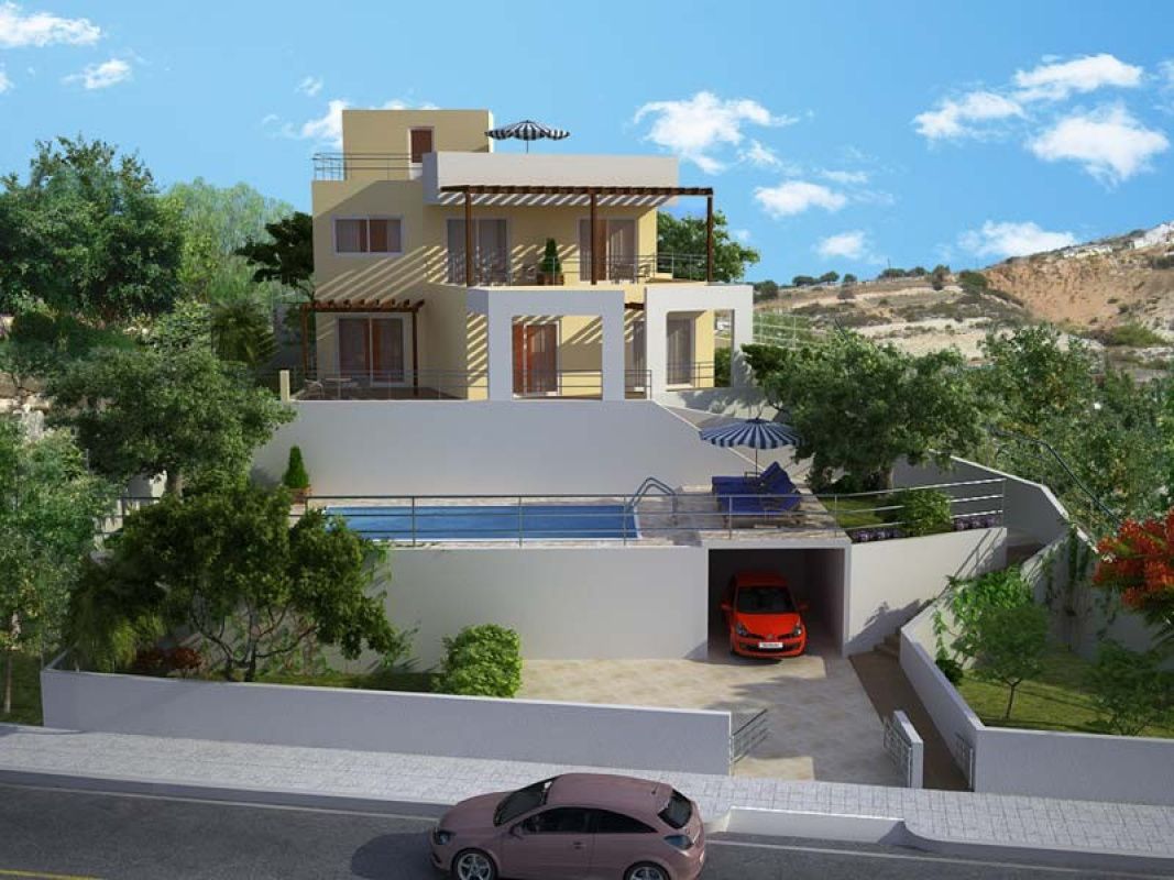 Haus in Paphos, Zypern, 224 m² - Foto 1