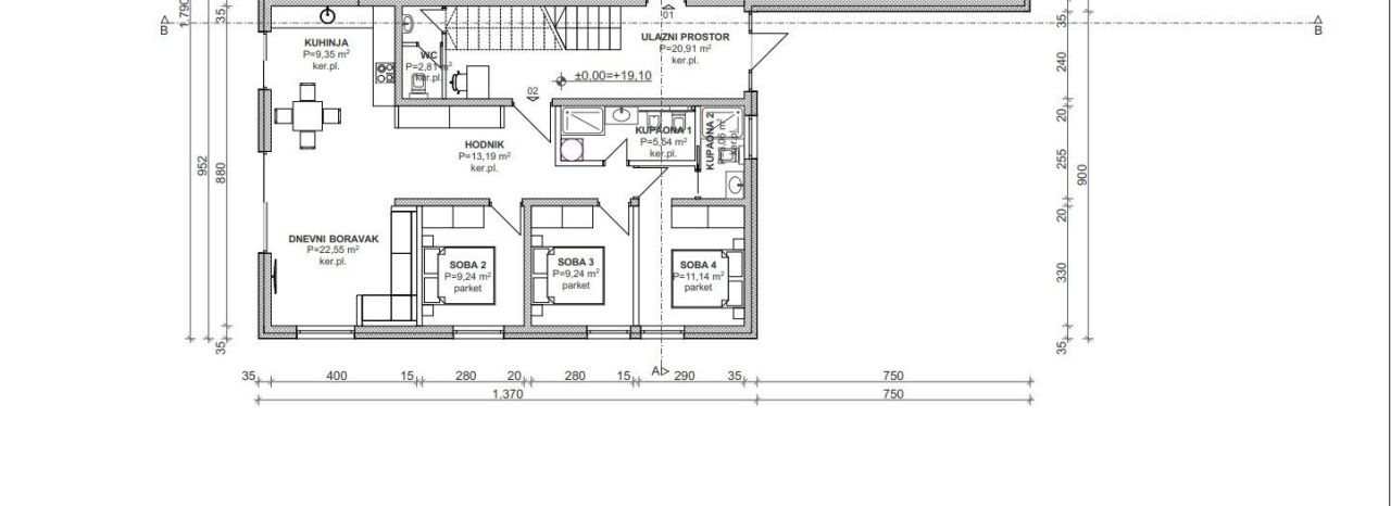 Appartement Istria, Banjole, Croatie, 83.31 m² - image 1