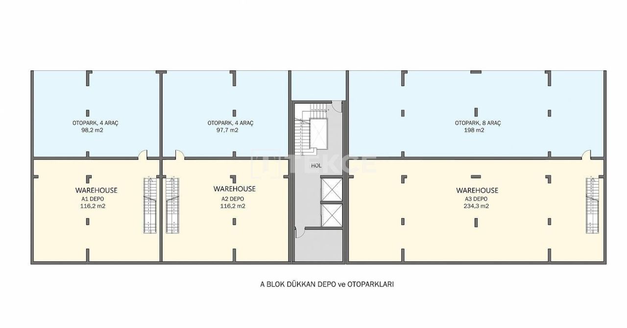 Geschäft in Güselyurt, Zypern, 76 m² - Foto 6