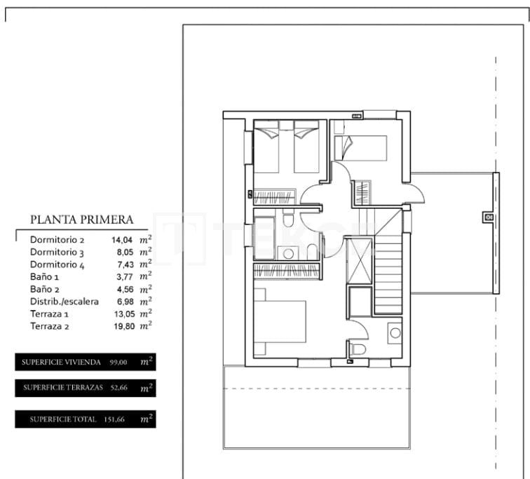 Villa à Santa Pola, Espagne, 152 m² - image 17