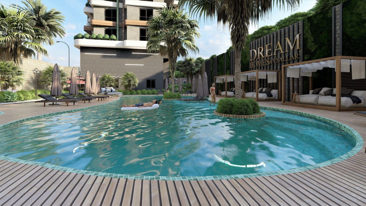 Apartment in Alanya, Türkei, 70 m² - Foto 3