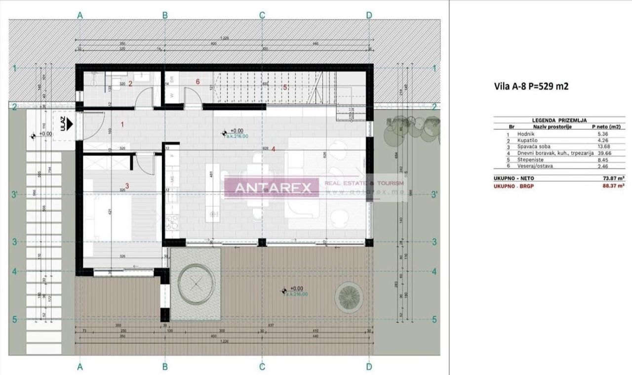 Villa a Herceg-Novi, Montenegro, 128 m² - foto 11