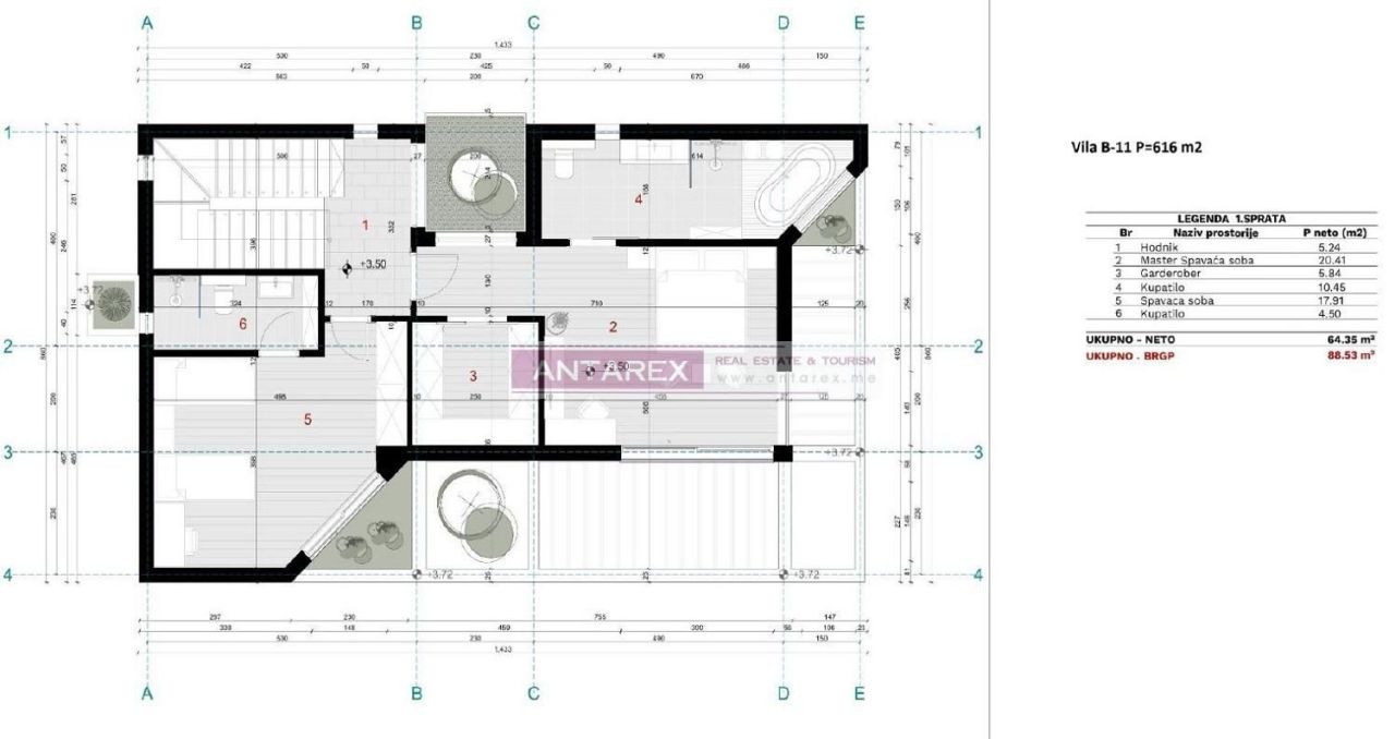 Villa in Herceg-Novi, Montenegro, 140 m² - Foto 14