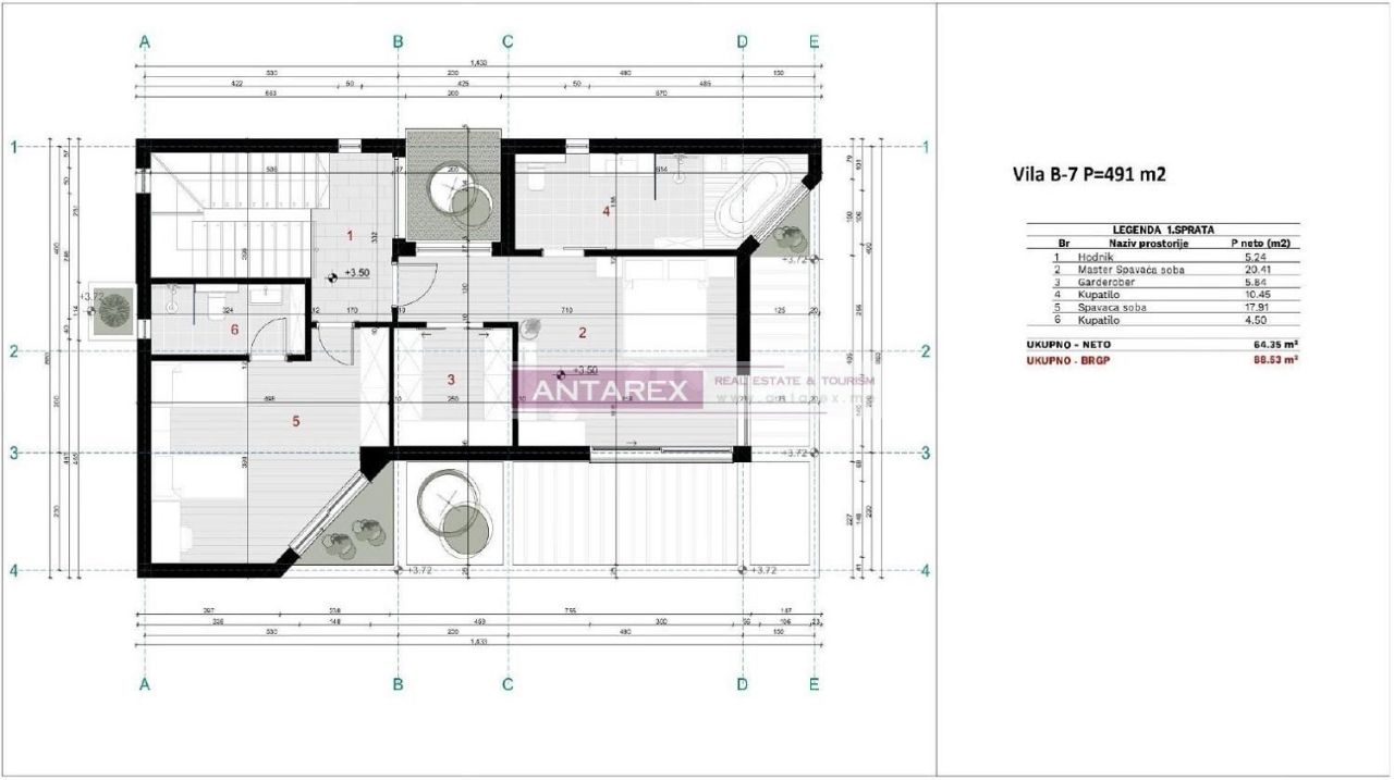 Villa a Herceg-Novi, Montenegro, 128 m² - foto 15