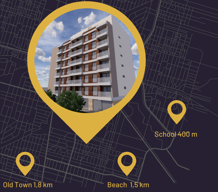 Appartamento a Budva, Montenegro, 52 m² - foto 4