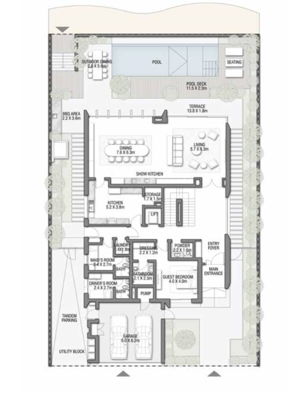 Casa en Dubái, EAU, 725 m² - imagen 10