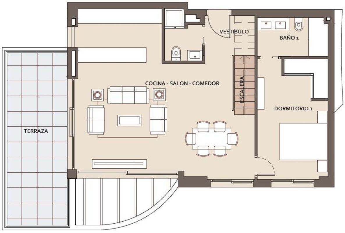 Penthouse on Costa del Sol, Spain, 120 m² - picture 9