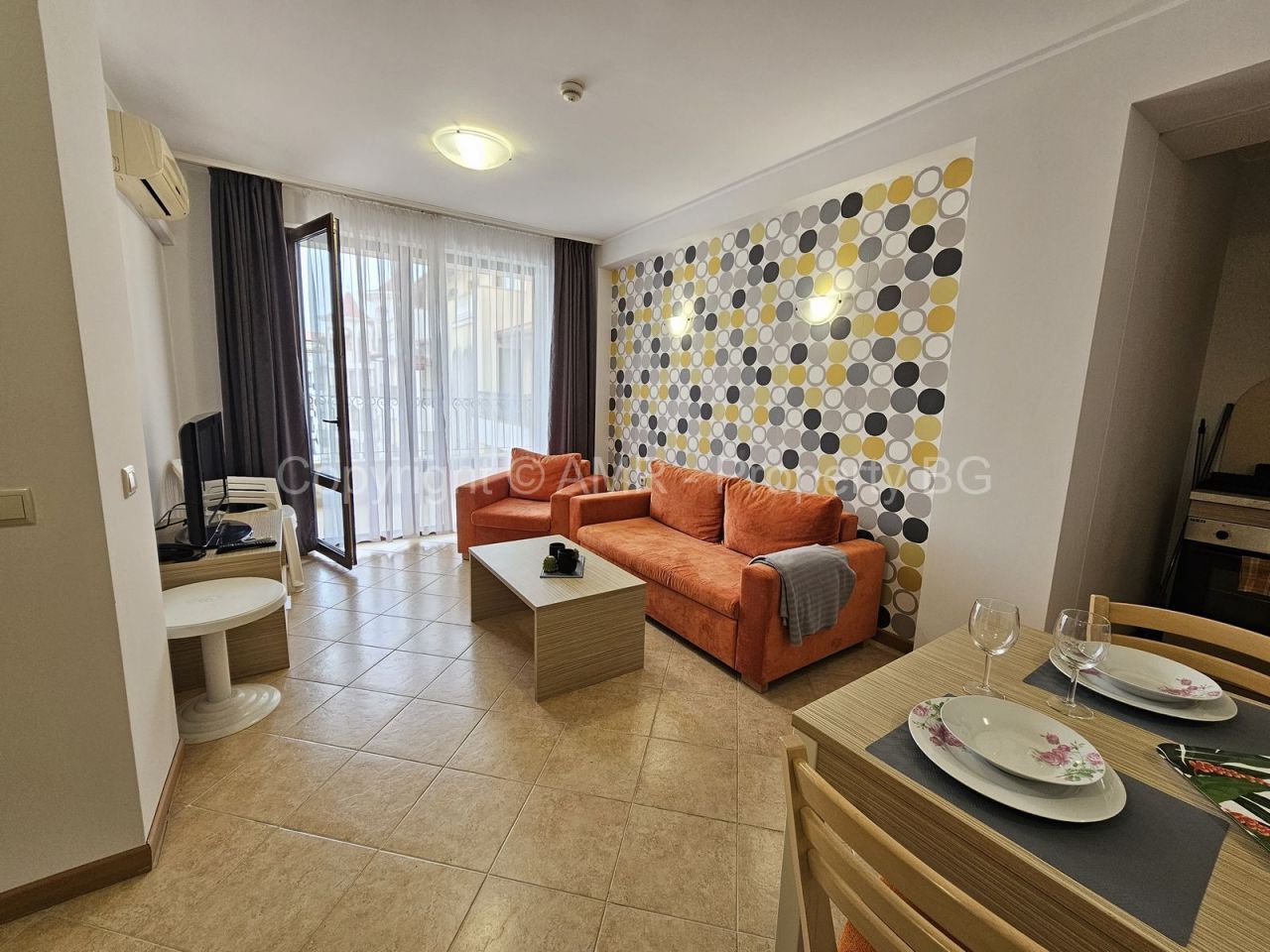 Apartment at Sunny Beach, Bulgaria, 57 m² - picture 7