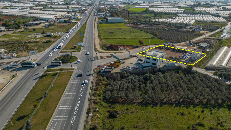 Terreno a Antalya, Turchia, 1 281 m2 - foto 3