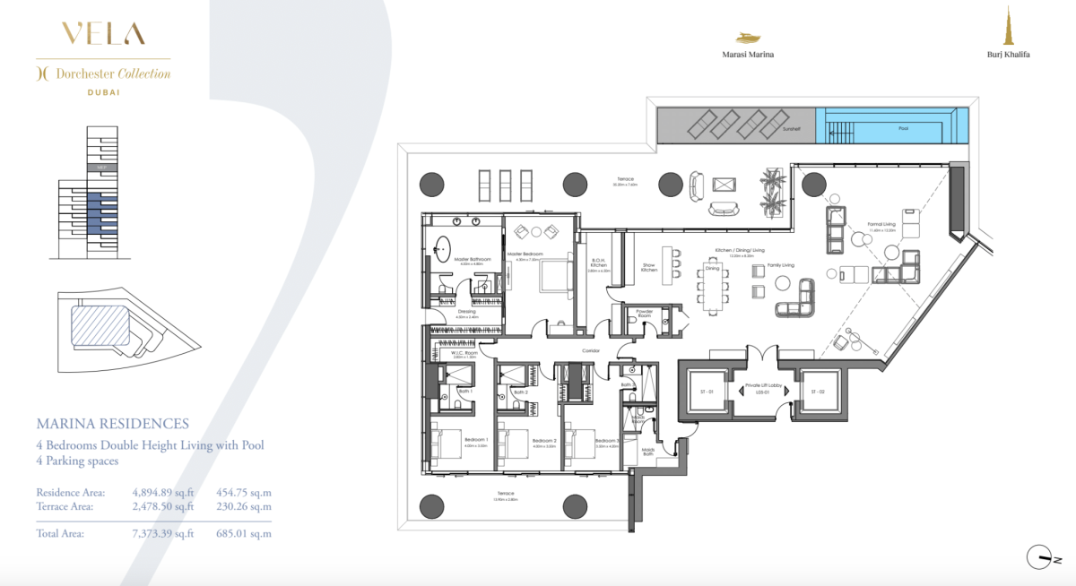Piso en Dubái, EAU, 685 m² - imagen 12