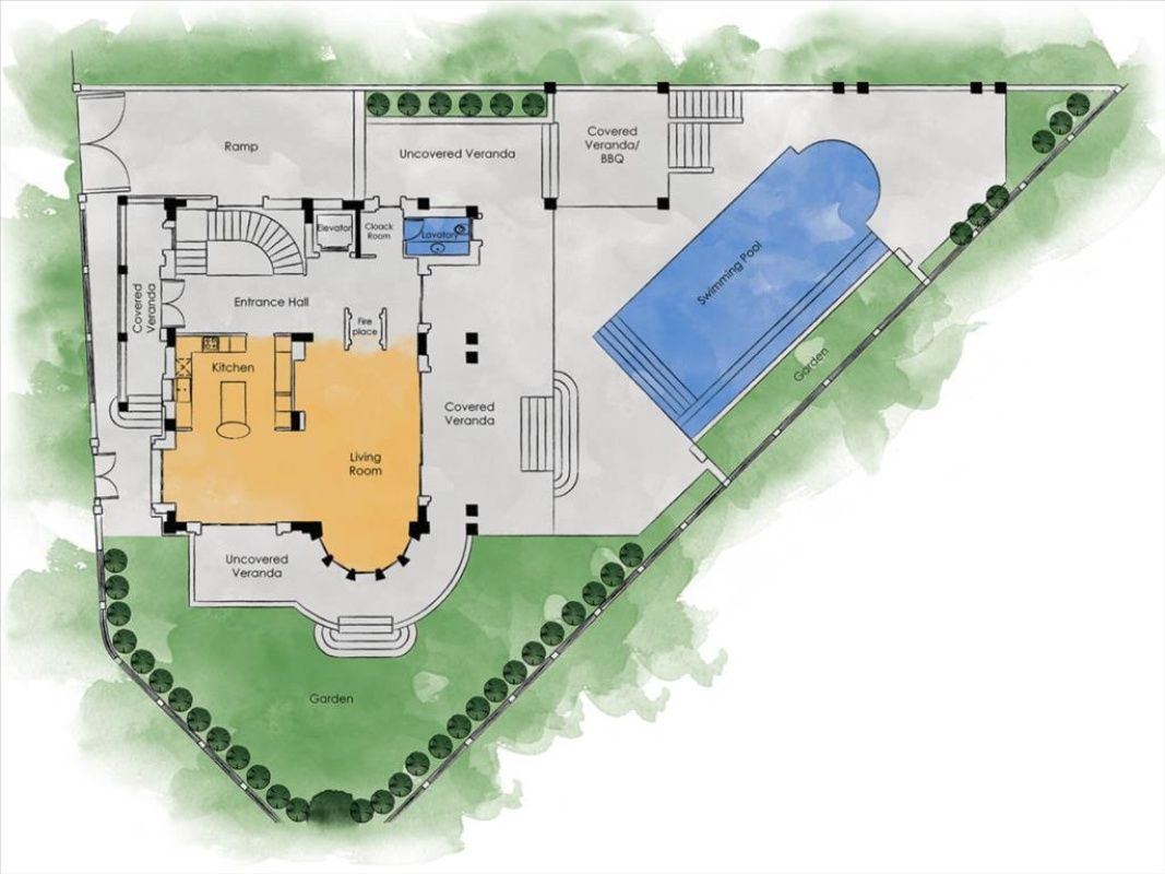 Casa a Paphos, Cipro, 824 m² - foto 12