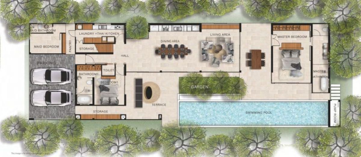 Casa en Phuket, Tailandia, 705 m² - imagen 13