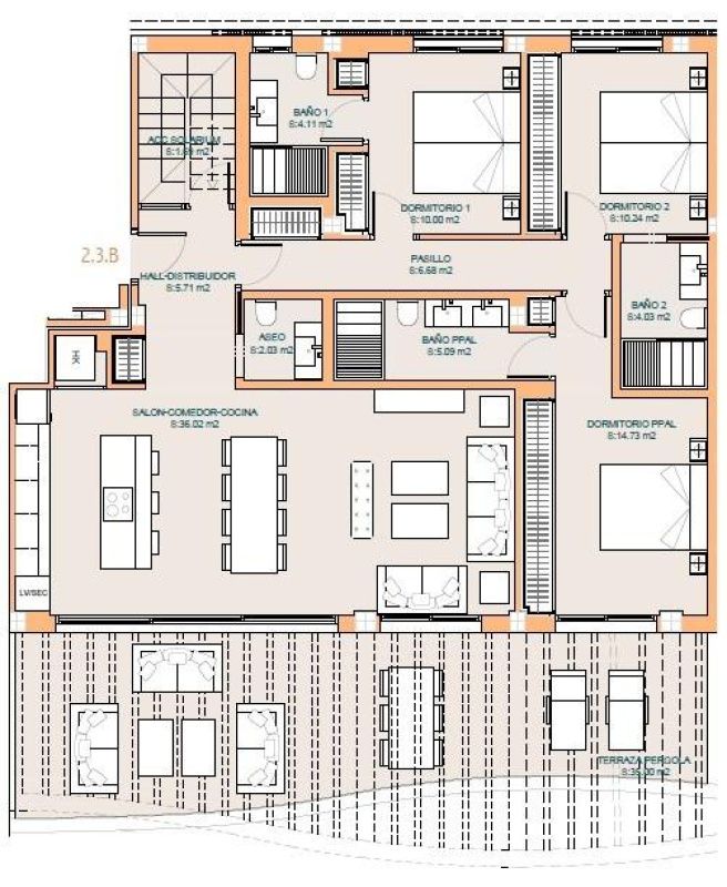 Penthouse on Costa del Sol, Spain, 120 m² - picture 14