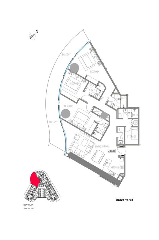 Flat in Dubai, UAE, 190 m² - picture 14