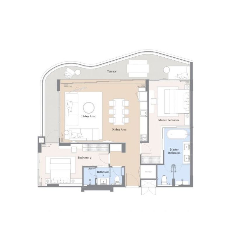 Wohnung in Phuket, Thailand, 115 m² - Foto 7