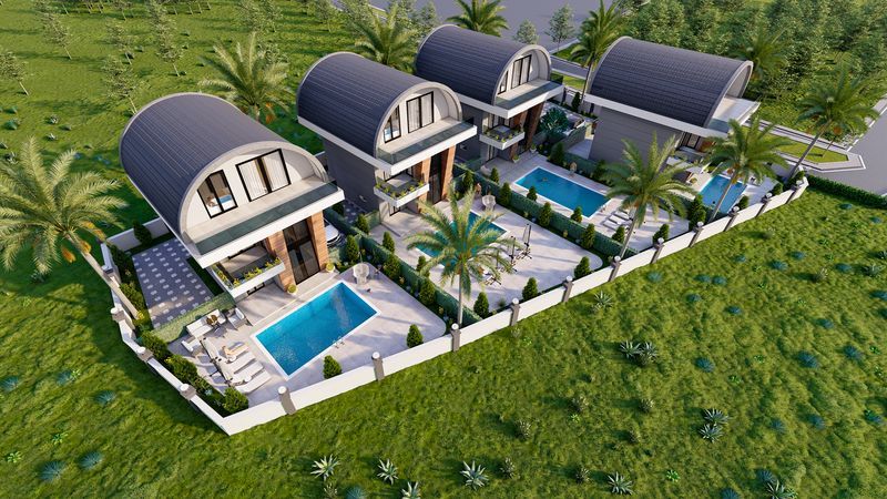 Villa en Alanya, Turquia, 265 285 m² - imagen 1